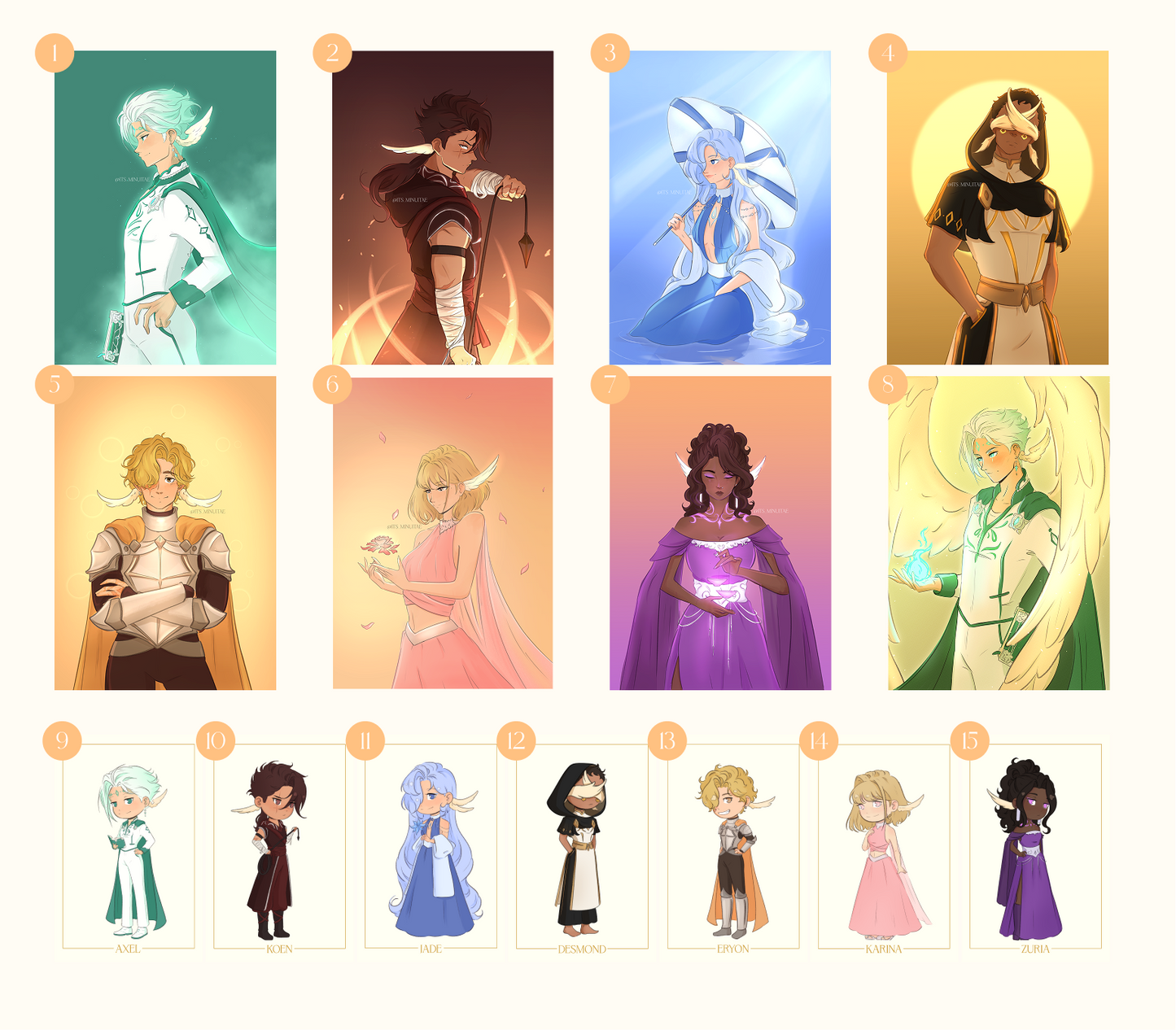 01. FATE CHARACTERS
