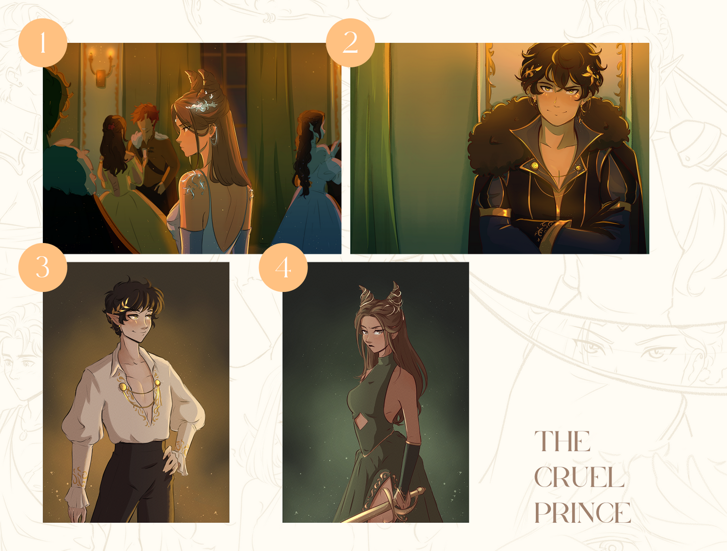 08. Jude & Cardan - The Cruel Prince (✨New!)