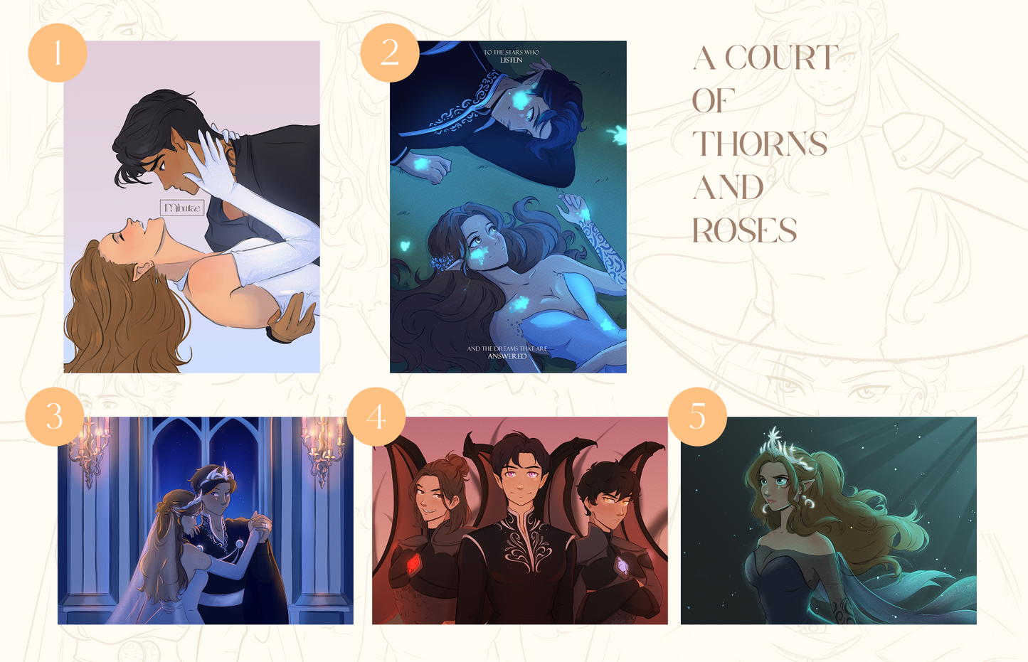 09. A Court of Thorns & Roses (✨New!)