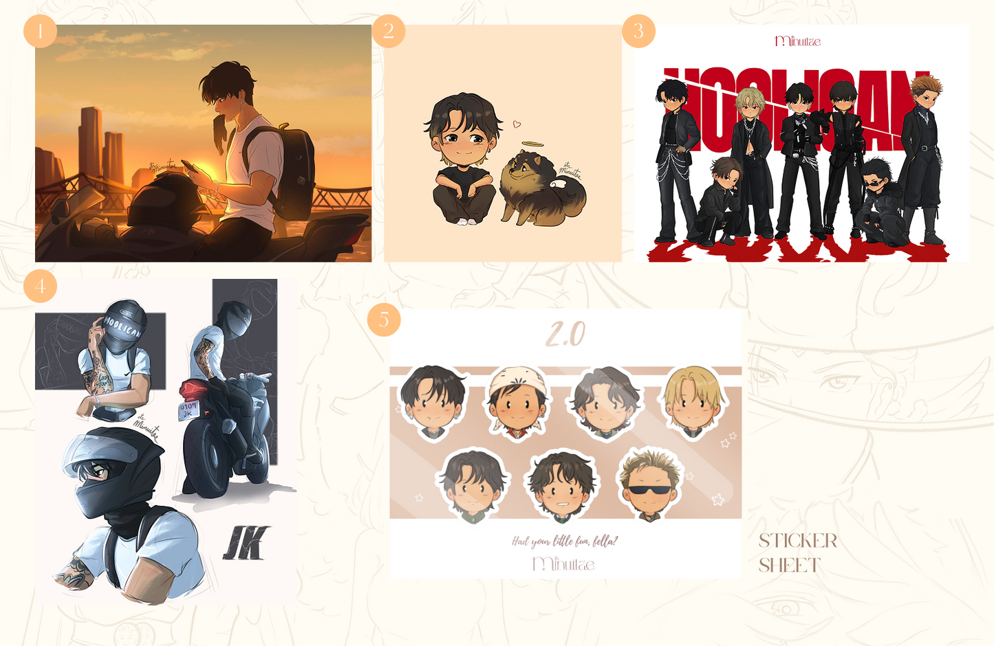 03. BTS Prints & Stickers (✨New!)