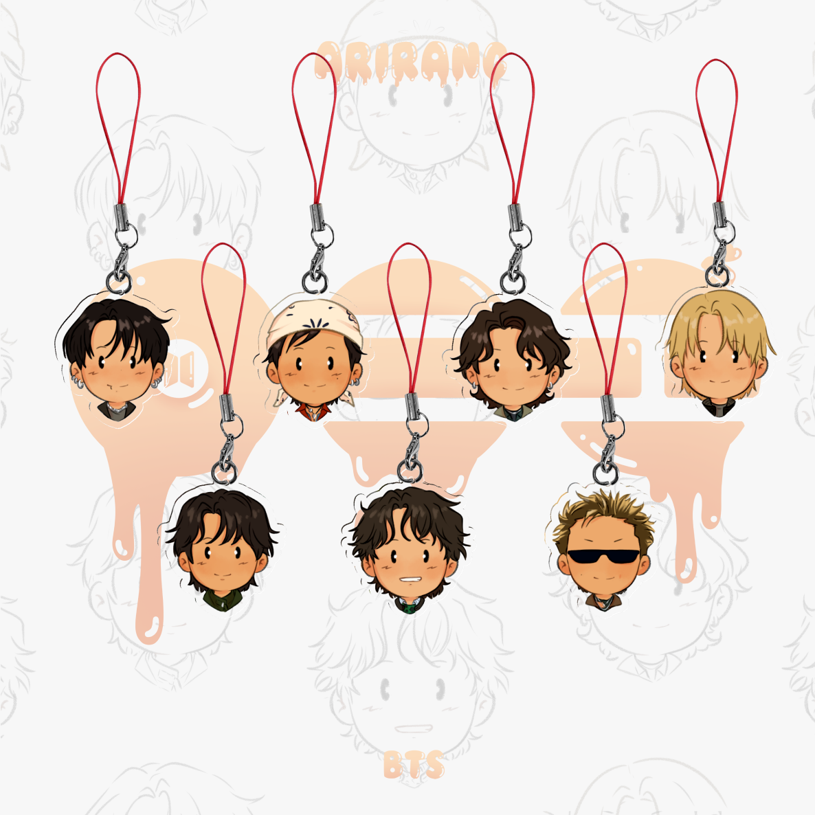 03. BTS Keychains (✨New!)